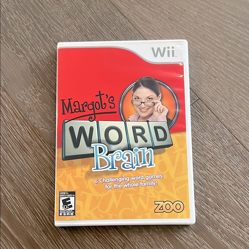 Nintendo Wii Margot’s Word Brain. Gently Used.
